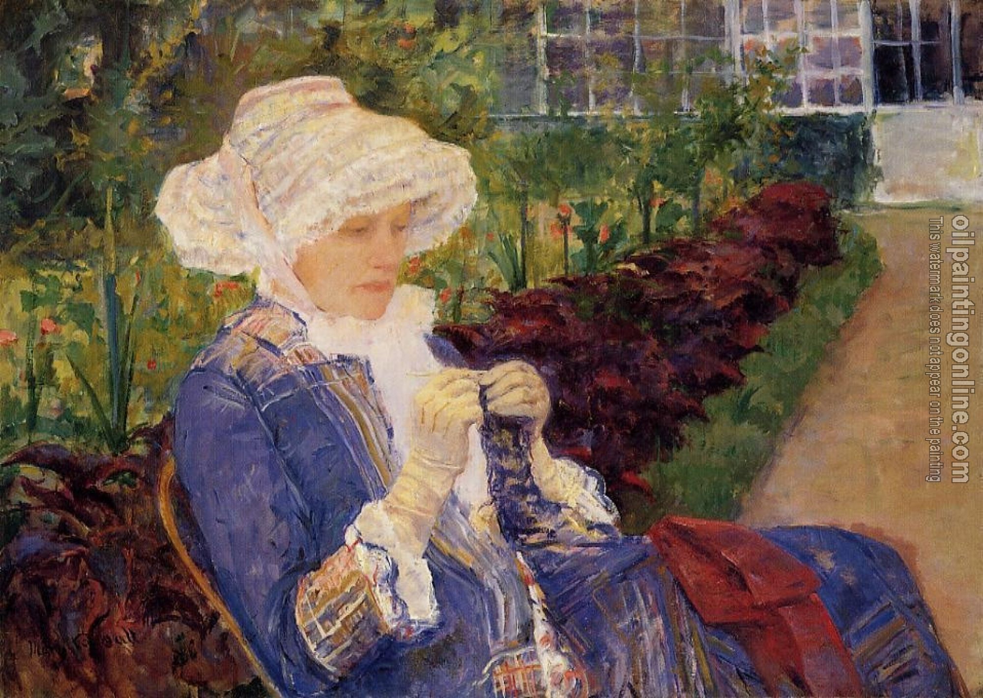 Cassatt, Mary - The Garden